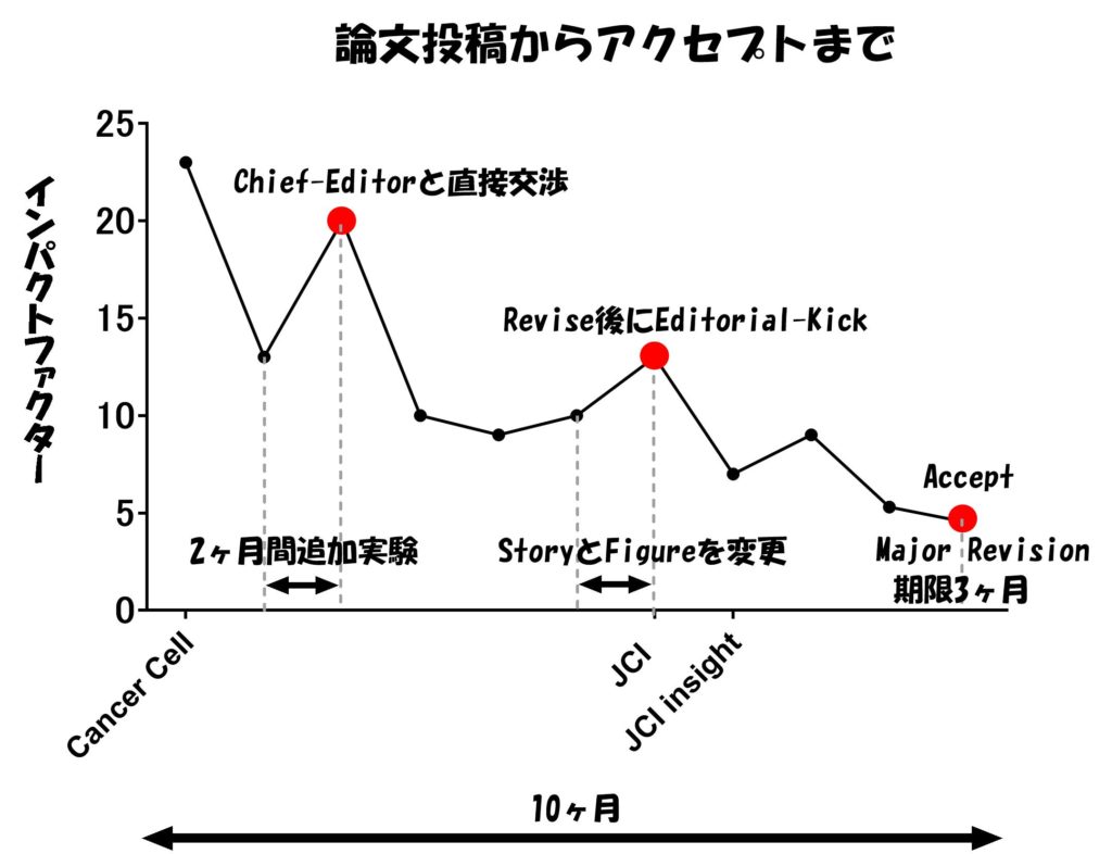 臨床還元を目指して 実験開始から論文アクセプトまでの道のり 基礎研究 内科医