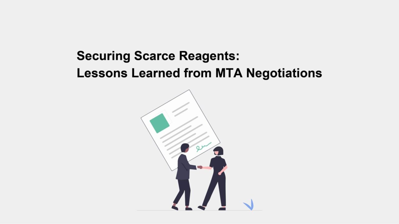 Securing Scarce Reagents: Lessons Learned from MTA Negotiations