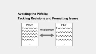 Avoiding the Pitfalls: Tackling Revisions and Formatting Issues